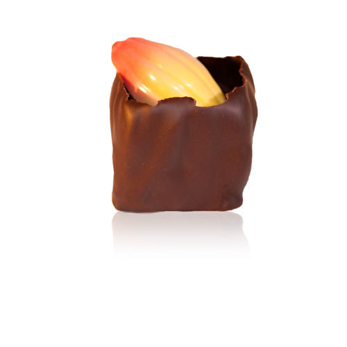 Dessertbonbon met vruchten
