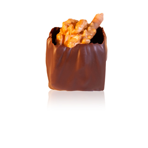 Dessertbonbon met noten