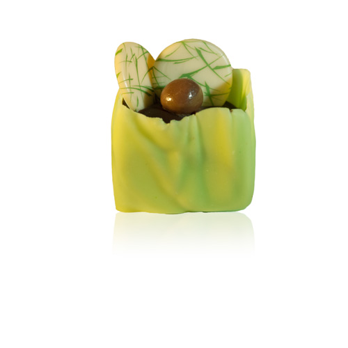 Groene dessertbonbon