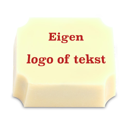 Bonbon met eigen logo of tekst