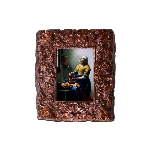Chocoladeschilderij: Melkmeisje