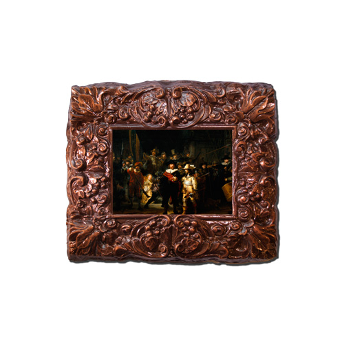 De Nachtwacht als chocoladeschilderij